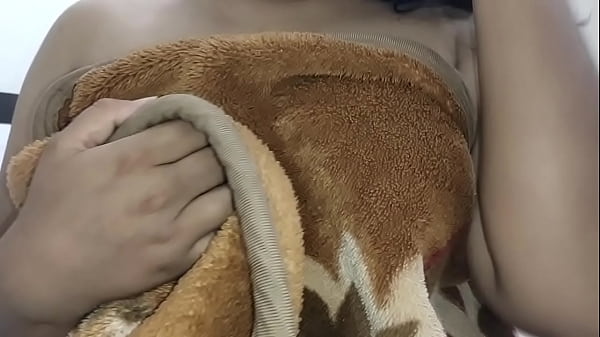 Hindi couple romance, boyfriend convinces girlfriend to have first time sex with love, romantic mood